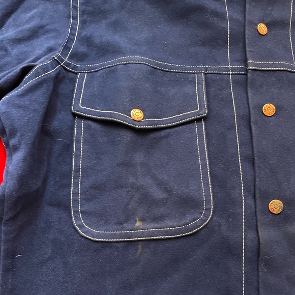 Mr. Witt Men's Long Sleeve Vintage Long Sleeve Rockabilly Western Shacket Sz: S - Picture 3 of 14